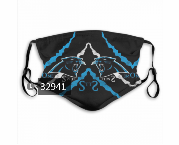 New 2021 NFL Jacksonville Jaguars 166 Dust mask with filter